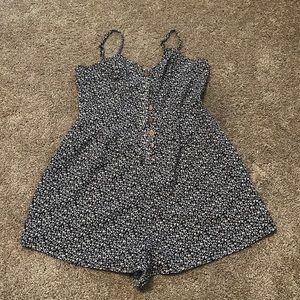 USED: SHEIN XS blue floral dress